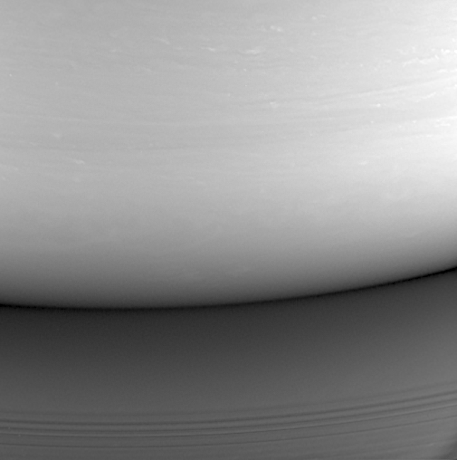 A última imagem da Cassini foi tirada em 14 de setembro de 2017.
