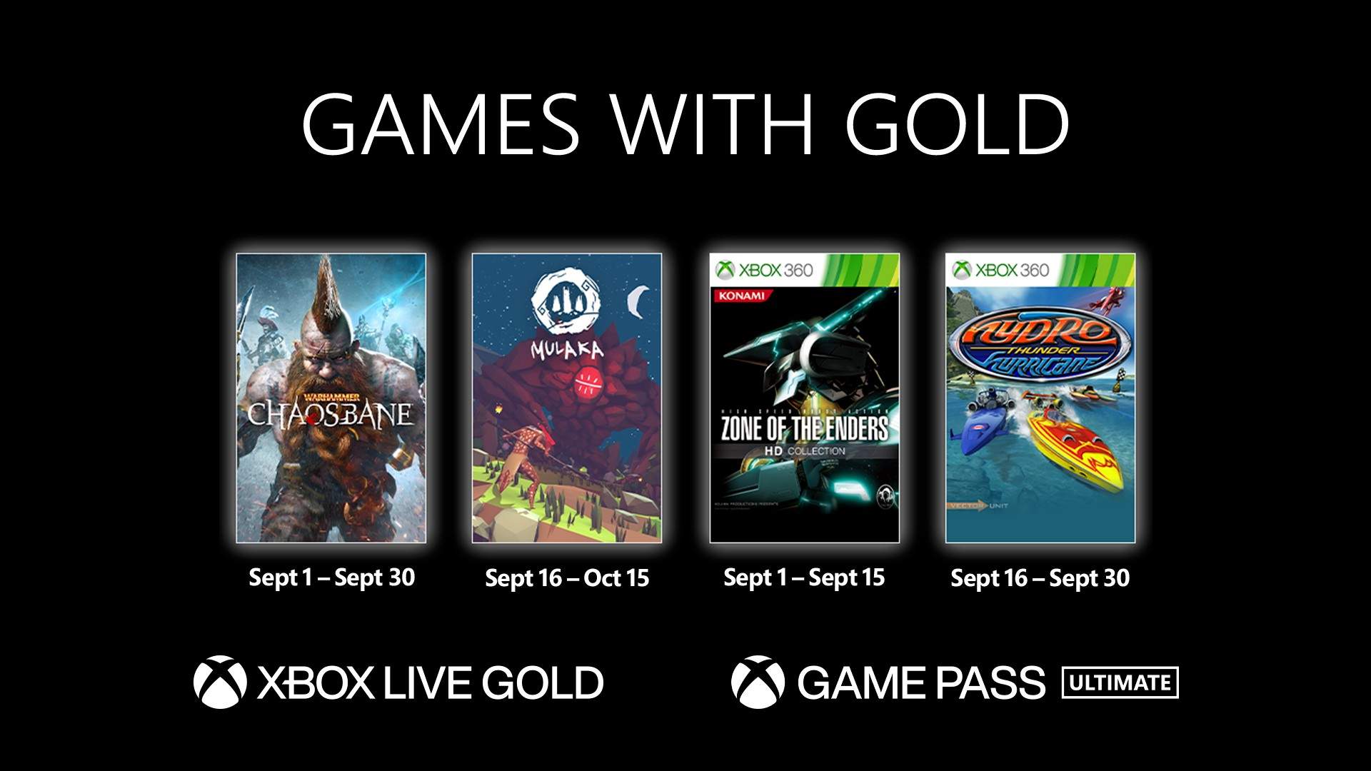 Lançamentos no Xbox Live Gold: os jogos que chegam em setembro de 2021 -  Giz Brasil