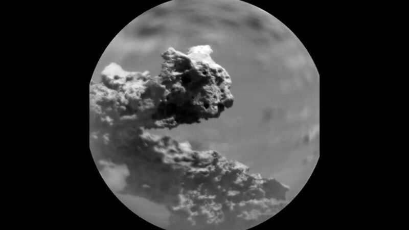 El Rover Curiosity de la NASA descubre extrañas formaciones rocosas en Marte