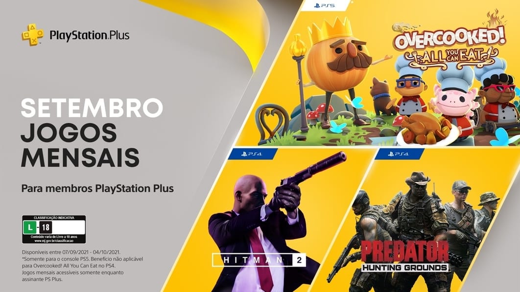 PlayStation Plus: confira os jogos de agosto para PS5 e PS4