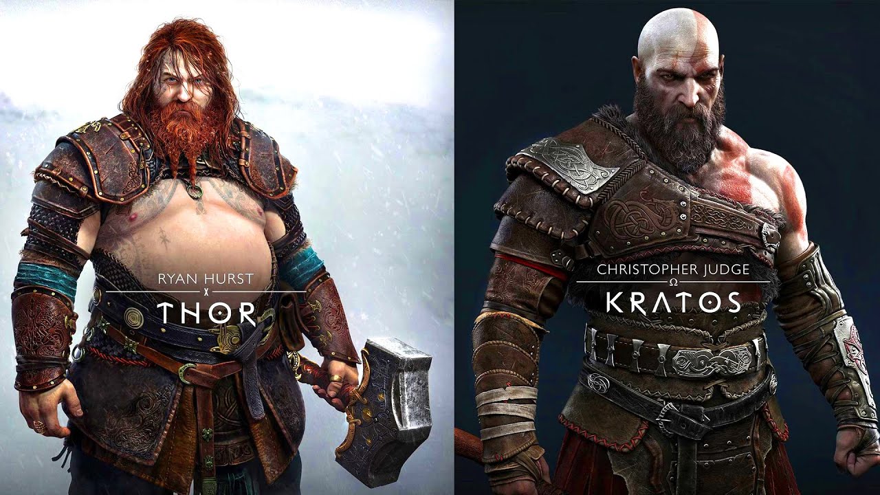 Kratos; Atreus; Mimir; Angrboda; Freya; Thor; Tyr; Sindri; Brok