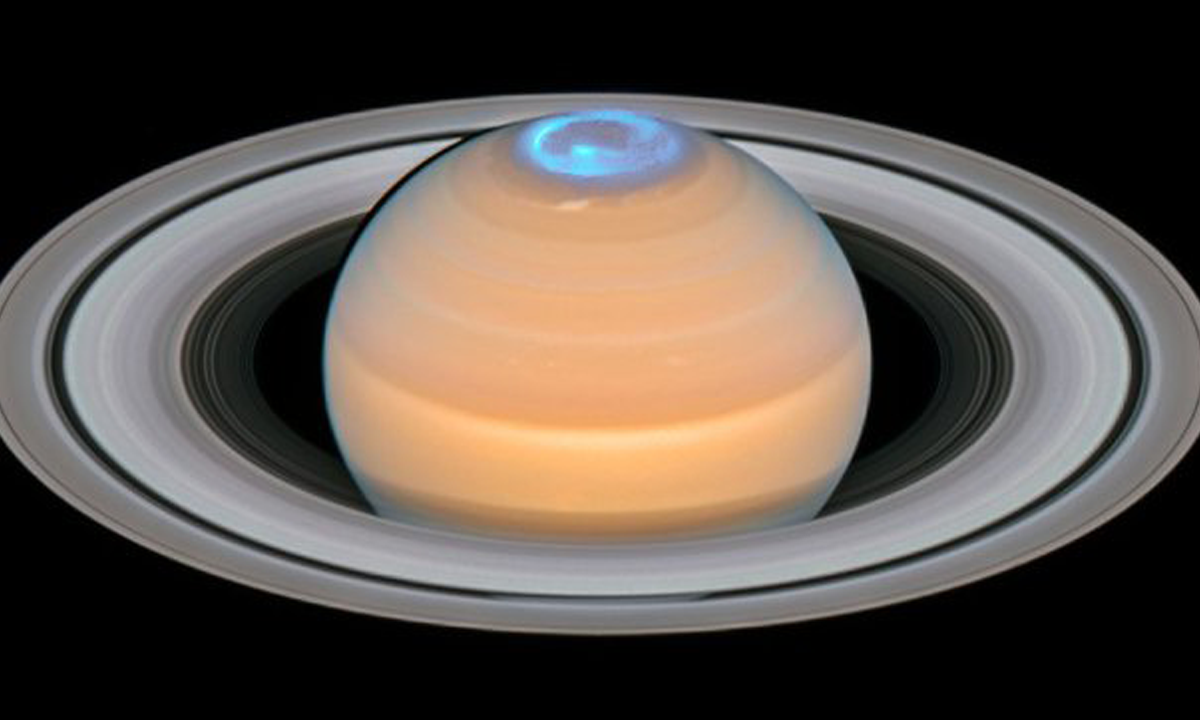 Aurora Boreal de Saturno
