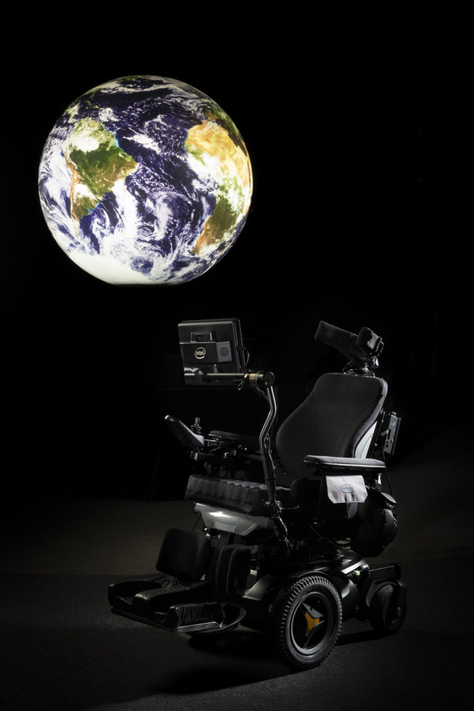 Cadeira de rodas Stephen Hawking