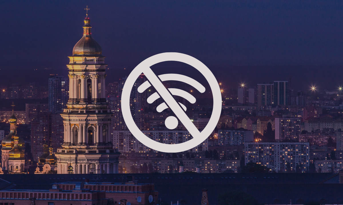 Ucrânia registra sobrecarga de rede e apagões na internet