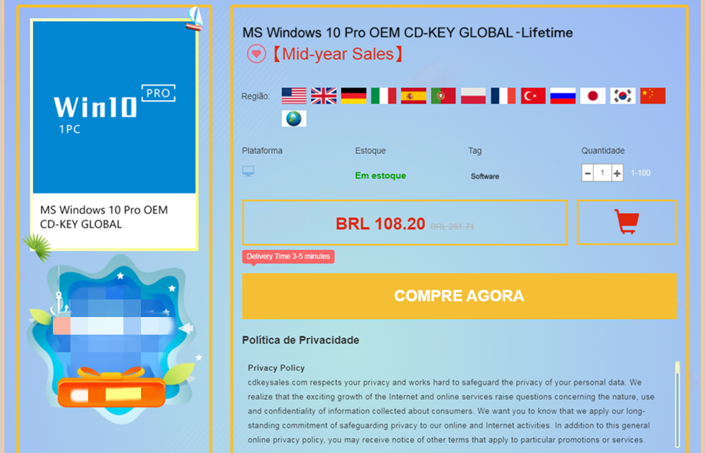 Adquira sua licença do Windows 10 Pro por R$ 75 e Office por R$ 126 em junho na Grande Oferta (economize até 91%)