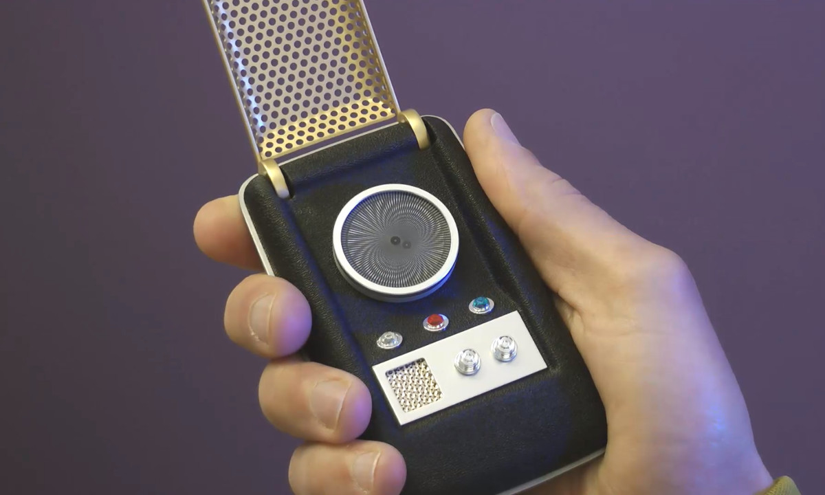 Réplica de comunicador de Star Trek tem bluetooth e faz chamadas