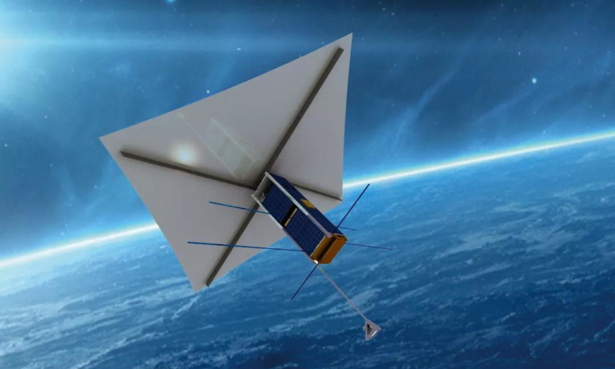 China usa “pipa gigante” para limpar lixo espacial na órbita da Terra