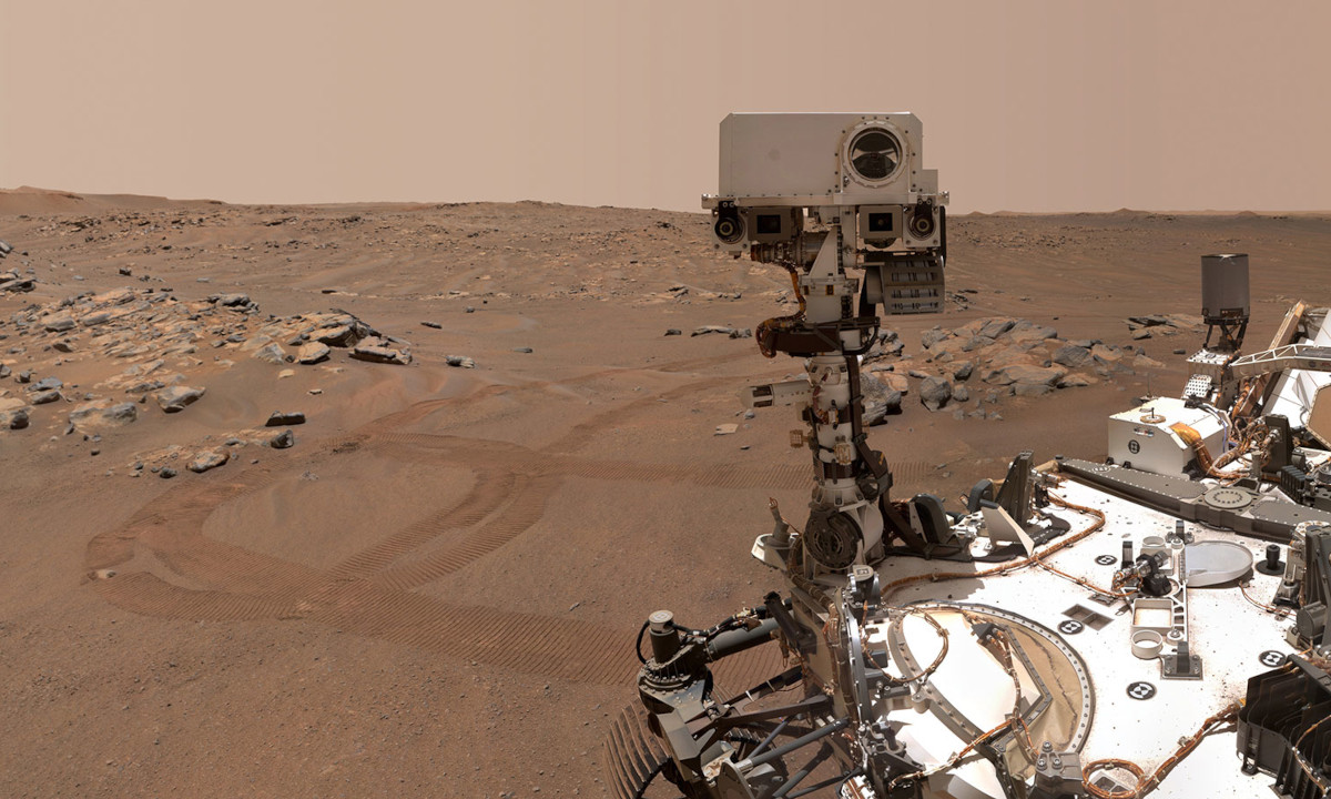 Tempestade de areia em Marte provoca danos no Perseverance da NASA