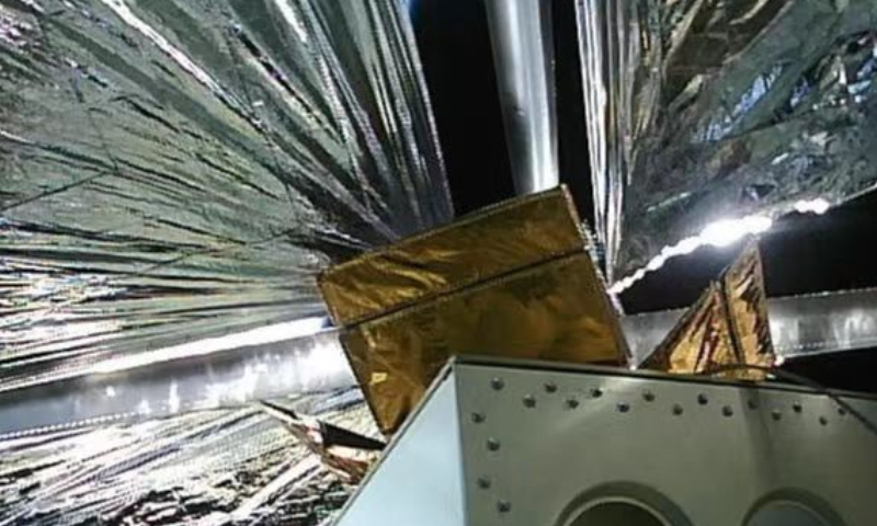 China usa “pipa gigante” para limpar lixo espacial na órbita da Terra