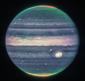 James Webb faz novas fotos do planeta Júpiter