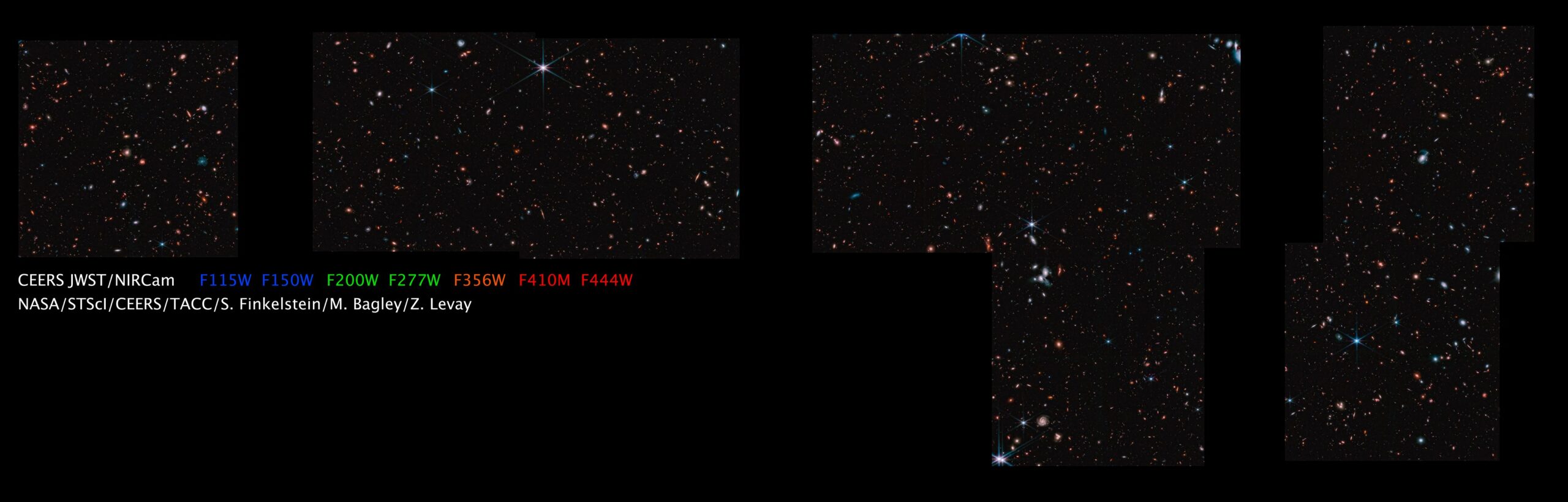 Mosaico de 690 fotos de James Webb é a maior pesquisa de galáxias já feita
