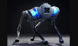 1º cachorro de estimação robô da China corre e pede carinho; veja imagens