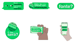 WhatsApp e TSE lançam pacote de figurinhas para as Eleições 2022