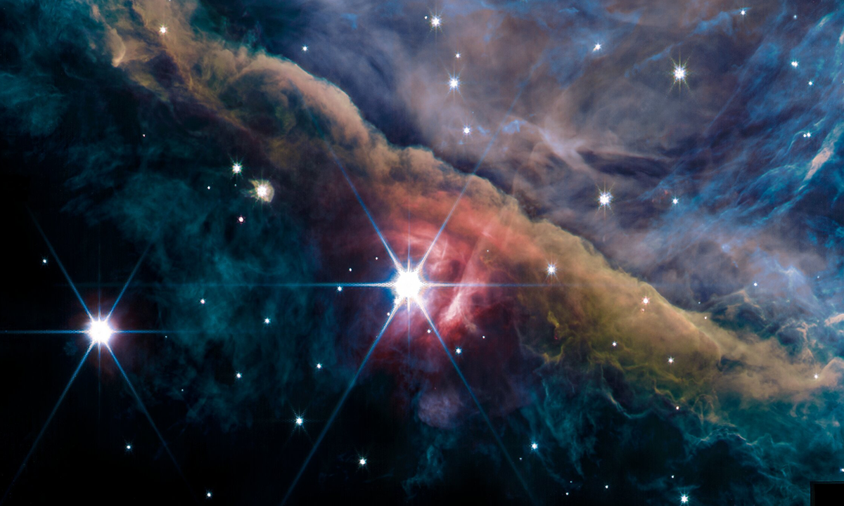 James Webb não para: reveladas fotos da Nebulosa de Órion