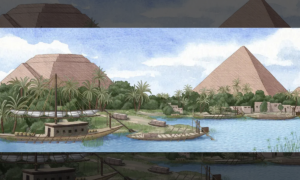 Afluente do rio Nilo, hoje seca, ajudou egípcios a construir pirâmides