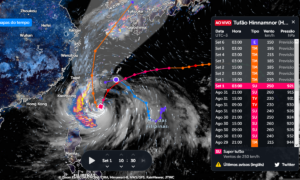 Acompanhe ao vivo o super tufão que deve atingir o Japão