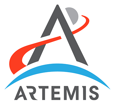 Logotipo da missão Artemis, da NASA