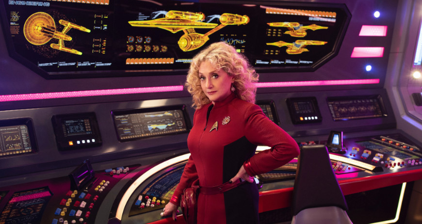 Pelia, a nova engenheira-chefe da série Star Trek: Strange New Worlds