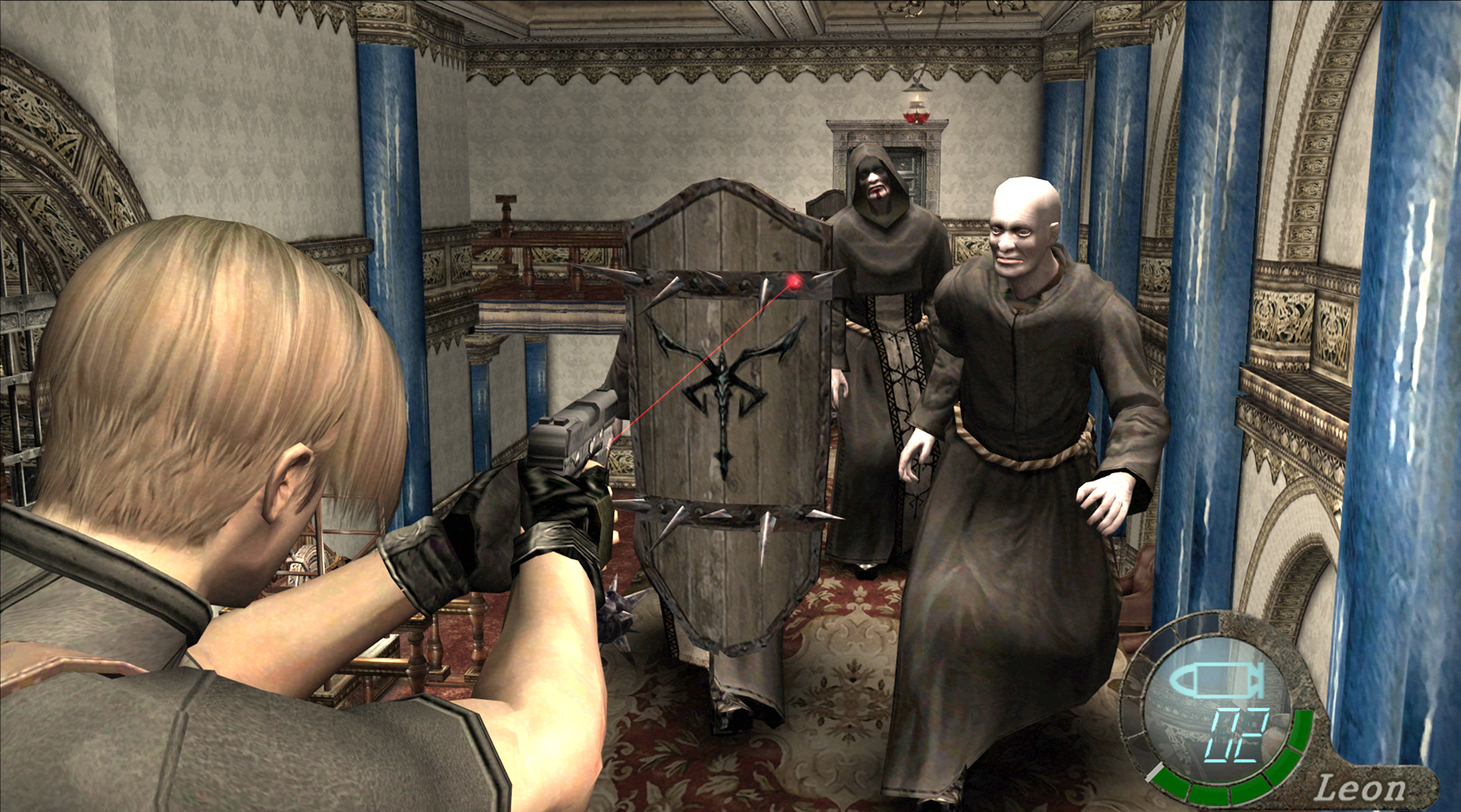 Leon Resident Evil 4 Remake - Suporte Controle Video Game