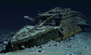 Submarino desaparecido captou primeiras imagens em 8K do Titanic