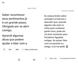 "Me sinto sozinho": Google Assistente cria recurso para pessoas solitárias