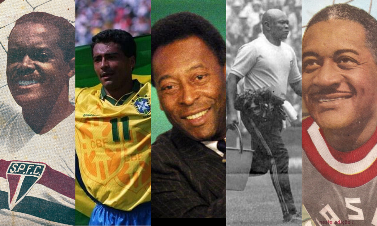 Os 5 negros brasileiros que entraram para a história das Copas