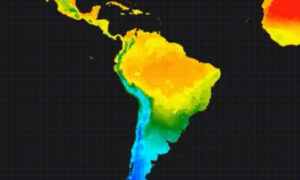 Mapa de calor expõe efeitos sobre o Brasil do aquecimento global
