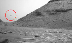 Rover Curiosity, da NASA, capta OVNI no céu de Marte