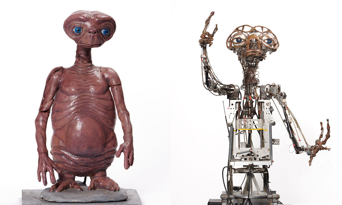 Boneco original de "E.T." arrematado por R$ 13,6 mi; veja outros leilões do cinema