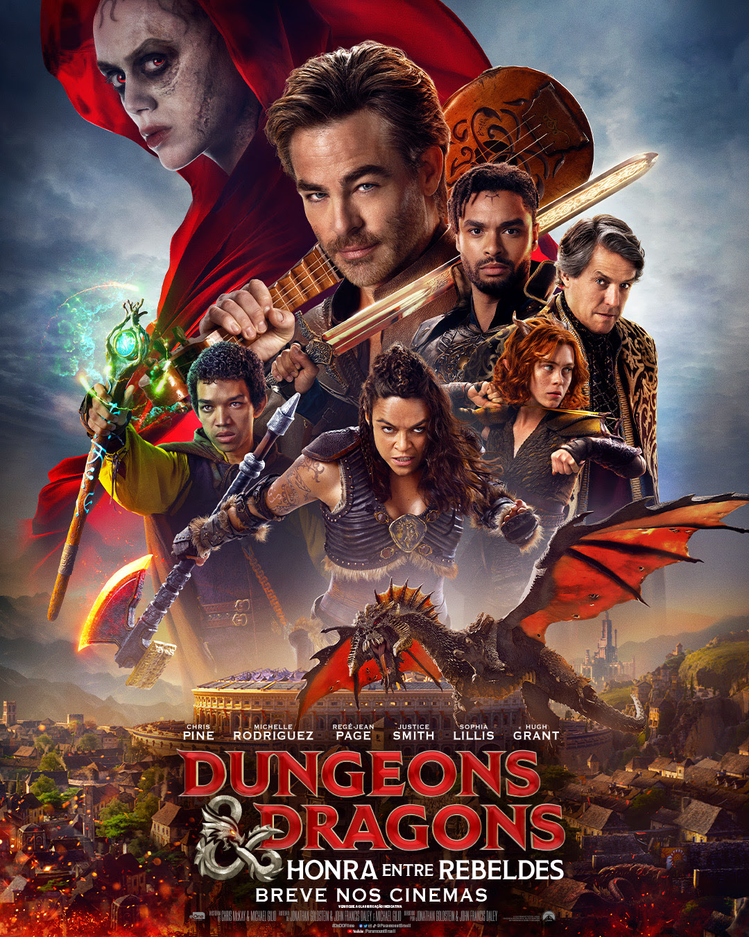 Dungeons & Dragons” ganha pôster e vídeo de bastidores na CCXP22