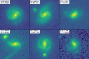 James Webb revela galáxias semelhantes à Via Láctea em universo jovem