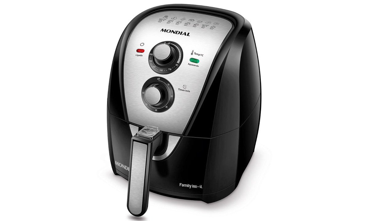 Aproveite! Fritadeira sem óleo Air Fryer por R$ 499 na loja do Ponto