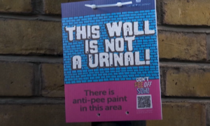 Entenda a tinta anti-xixi que será usada nas ruas de Londres