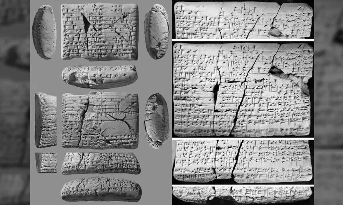 Inscrições em argila de 4 mil anos são de língua perdida do Iraque