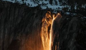 cachoeira de fogo yosemite