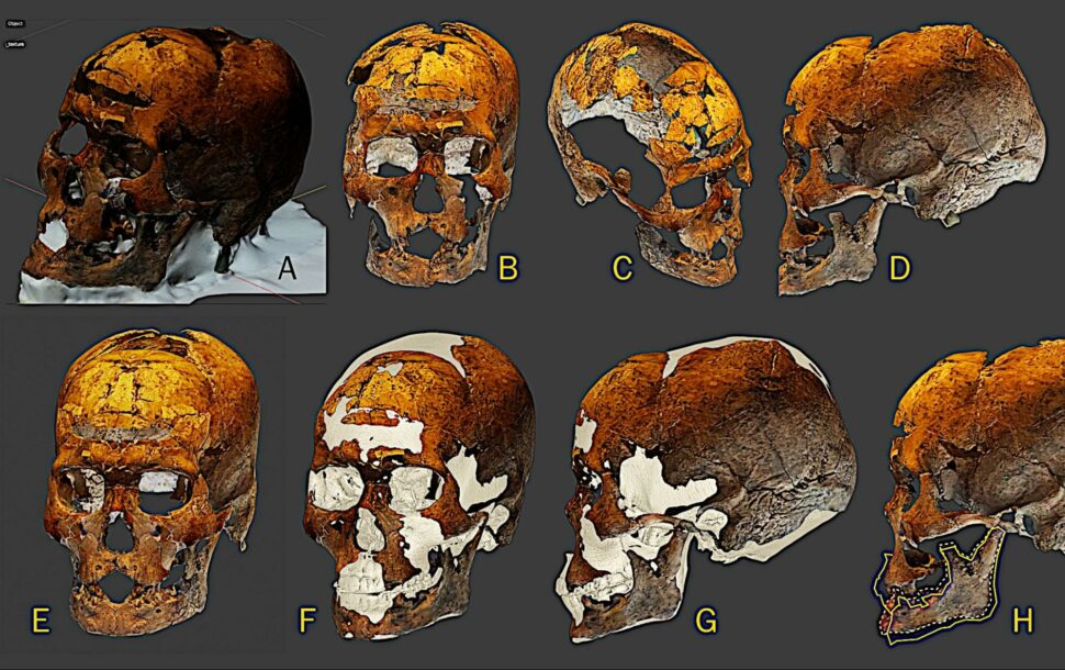 Recriação mostra rosto de Zuzu, homem que viveu no Brasil há 9.600 anos