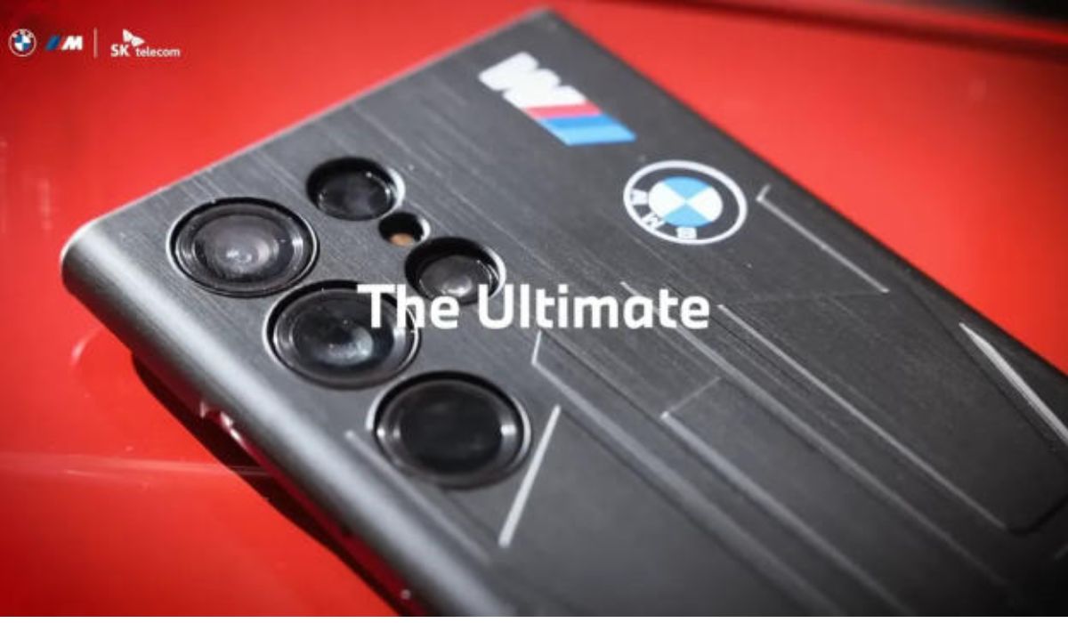 Parceria da Samsung traz Galaxy S23 Ultra edição BMW M com curso