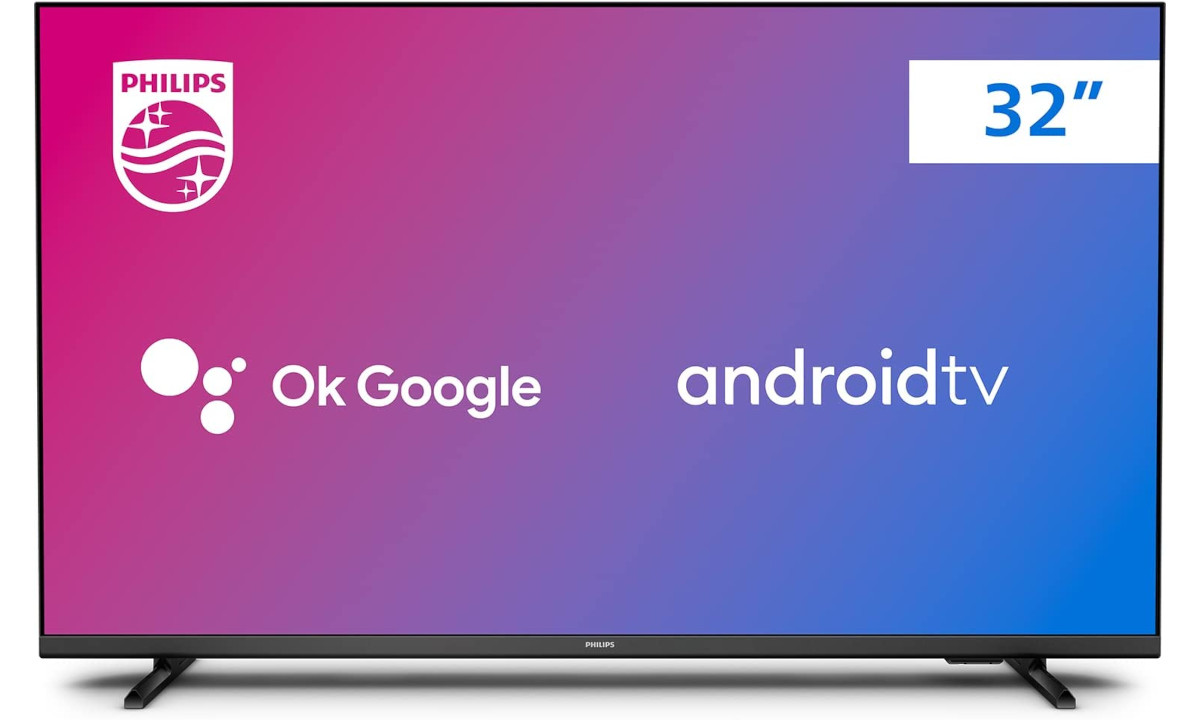 Smart TV de 32” com sistema Android TV com menor preço na Amazon