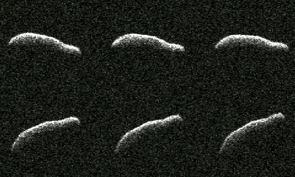 Telescópio da NASA capta imagem de asteroide que passou perto da Terra
