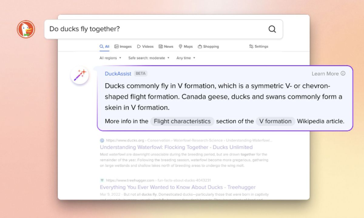O DuckDuckGo anunciou a novidade nas redes sociais nesta semana 