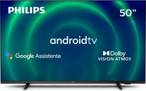 Android TV Philips 4K de 50” em oferta