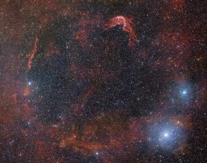 Imagem mostra remanescentes de supernova descoberta no ano de 185 d.C.