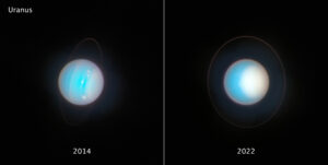 Hubble fotografa Urano e intriga astrônomos pela sua palidez