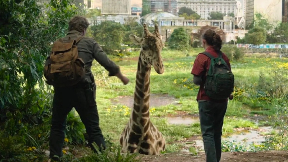 "The Last of Us": making of revela girafa real em cena do último episódio