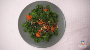 Veja a salada colorida para os astronautas com ingredientes do espaço