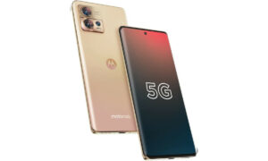 Moto Edge 30 Fusion dourado com câmera selfie de 32 MP sai 31% off