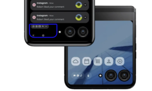 Motorola dobrável: nova versão vai se chamar Razr+ e sai neste ano