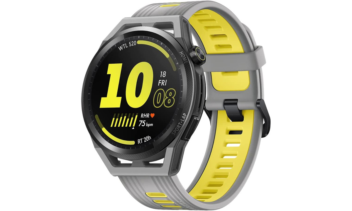 Relógio Huawei GT Runner com bateria de 14 dias sai R$ 900 off