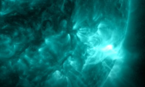 NASA flagrou imagem de explosão no Sol na 3ª feira (28); assista
