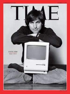 Capa de Steve Jobs em outubro de 2011
